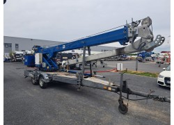 Grue sur remorque Böcker 27m occasion