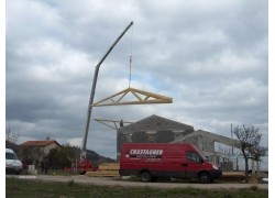 Grue d’occasion de charpentier.