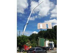REMORQUE GRUE TRACTABLE ET TÉLESCOPIQUE 33 METRES